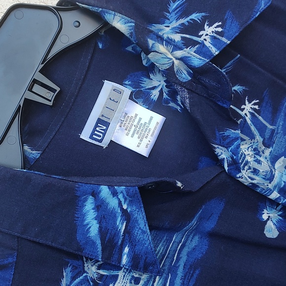 Hawaiian Men's Shirt/Palm Trees - Picture 5 of 7